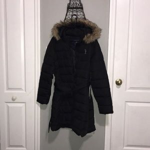 Polo Plus Size Long Puffer Coat